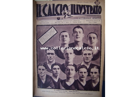 Calcio Illustrato n1 1931