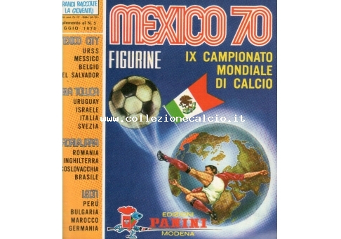 Album Panini Campionati del Mondo